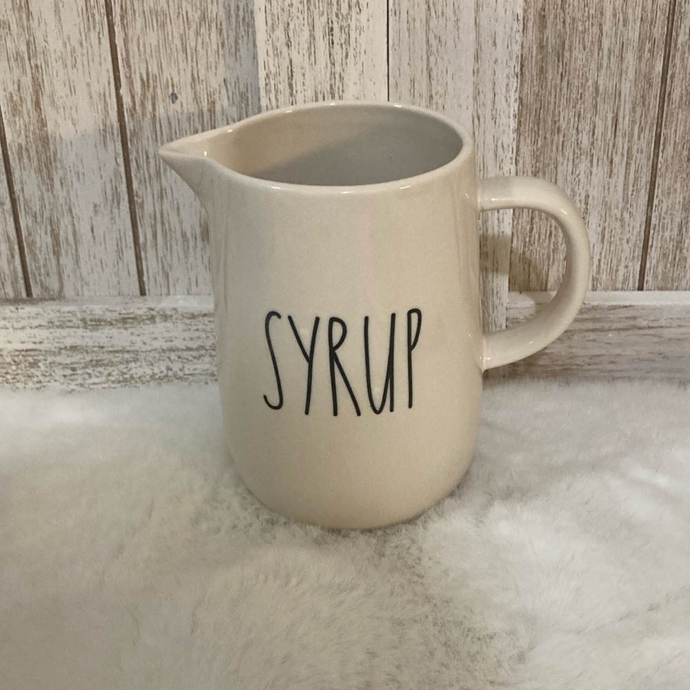 Rae Dunn Syrup Pitcher